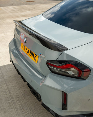 BMW G87 M2 / G42 2 SERIES 2022+ CARBON FIBRE SPOILER - V4 - CT DESIGN