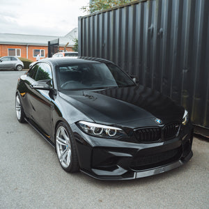 BMW M2 F87 N55(OG) 2015-2017 CARBON FIBRE SPLITTER V2