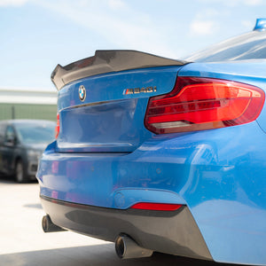 BMW M2 / M2C F87 & F22 2 SERIES CARBON FIBRE DUCKTAIL SPOILER - V4