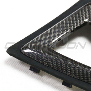 BMW M2C F87 ALCANTARA & CARBON SHIFTER SURROUND (LHD)