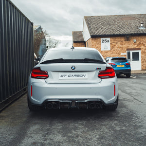 BMW M2/M2C F87 CARBON FIBRE DIFFUSER - V6