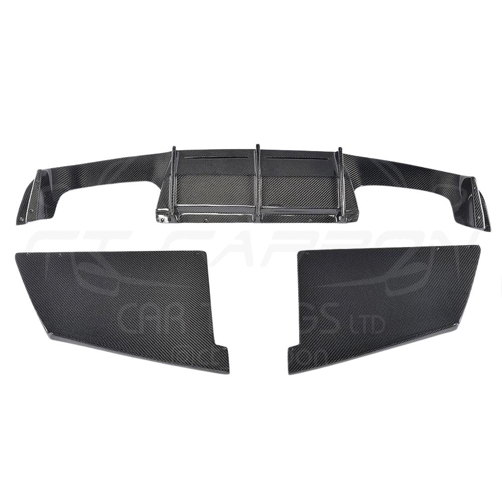 BMW M2/M2C F87 CARBON FIBRE DIFFUSER - V4