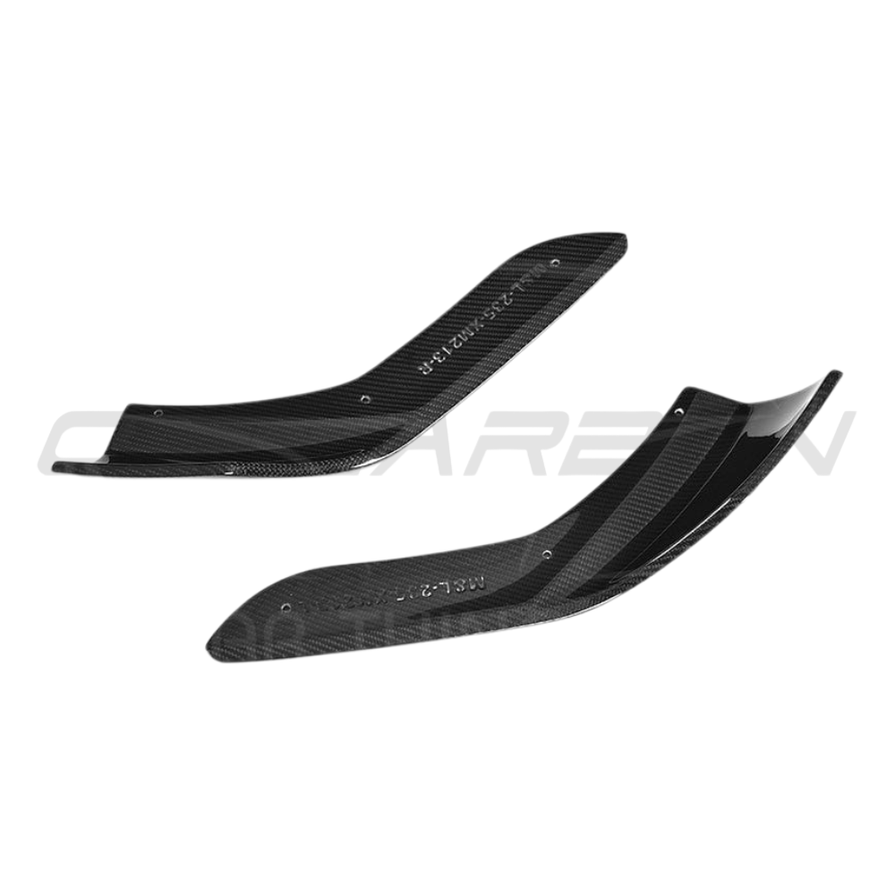 BMW M2/M2C F87 CARBON FIBRE SPLITTERS - V1