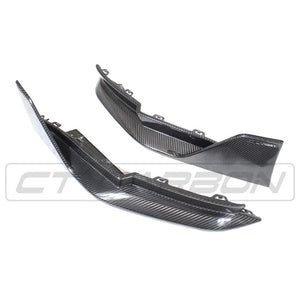 CT CARBON Vehicles & Parts BMW M3 G80/G81 CARBON FIBRE REAR BUMPER CORNERS - MP STYLE
