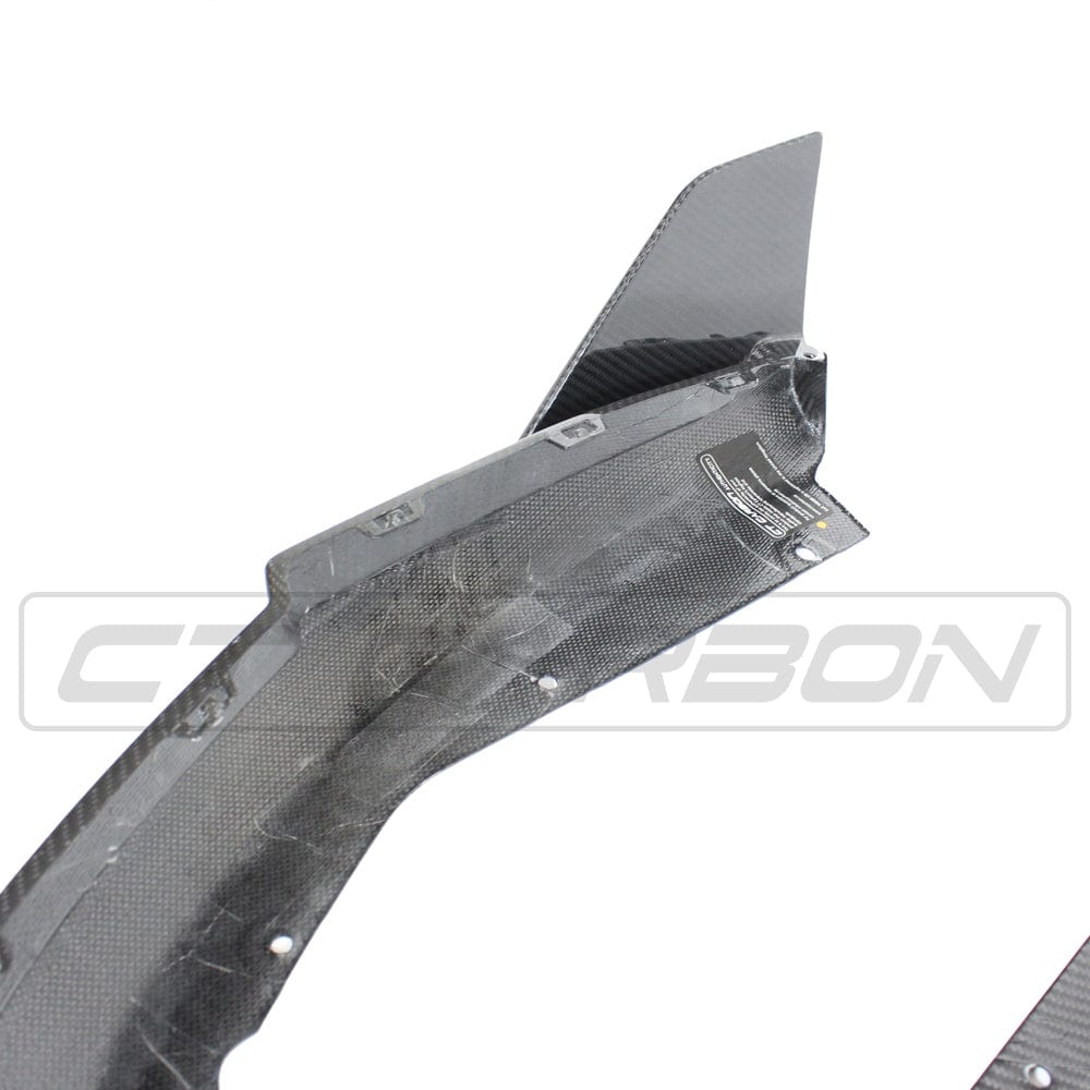 CT CARBON Vehicles & Parts BMW M3 G80/G81 CARBON FIBRE REAR BUMPER CORNERS - MP STYLE
