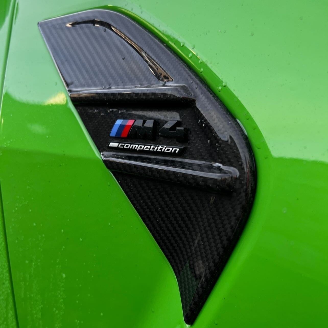 CT CARBON Bonnet Trim BMW M3 G80/G81 CARBON FIBRE REPLACEMENT SIDE FENDER TRIM