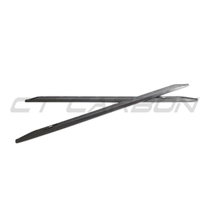 BMW M3 G80/G81 CARBON FIBRE SIDE SKIRT EXTENSIONS - V6