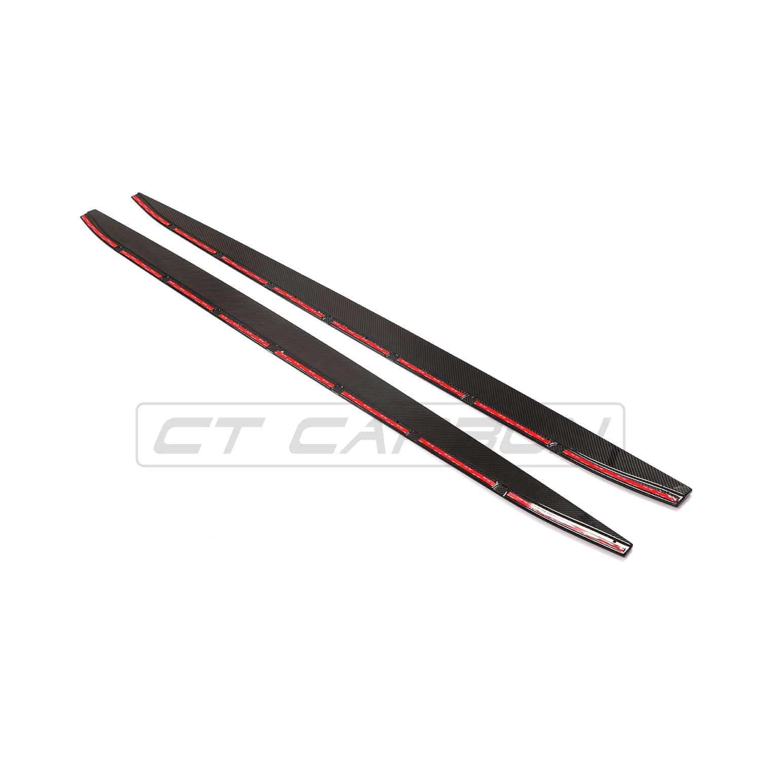 CT CARBON FULL KIT BMW M3 G80/G81 CARBON FIBRE SIDE SKIRT EXTENSIONS - CT DESIGN