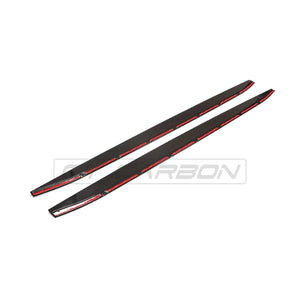 CT CARBON FULL KIT BMW M3 G80/G81 CARBON FIBRE SIDE SKIRT EXTENSIONS - CT DESIGN