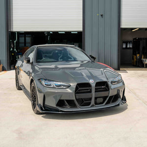 BMW M3 & M4 G80/G81/G82/G83 GLOSS BLACK SPLITTER - V1