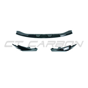 BMW M3 & M4 G80/G81/G82/G83 GLOSS BLACK SPLITTER - V2