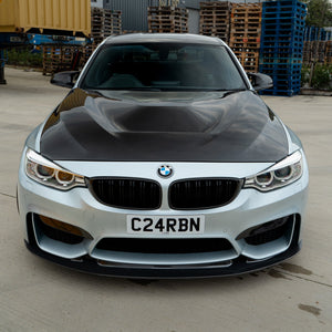 BMW M3/M4 (F80 F82 F83) PRE-PREG CARBON FIBRE SPLITTER - GT STYLE