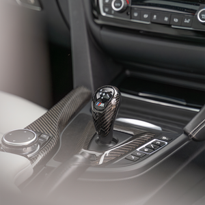 BMW M3/M4 F80/F82/F83/F87 ALCANTARA & CARBON SHIFTER SURROUND (LHD)