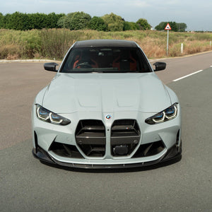 BMW M3/M4 G80/G81/G82/G83 CARBON FIBRE SPLITTER - V2 - CT DESIGN