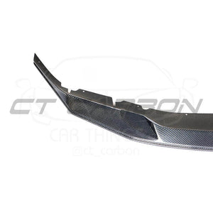 BMW M5 F90 2017-2020 PRE LCI CARBON FIBRE SPLITTER - GTS STYLE
