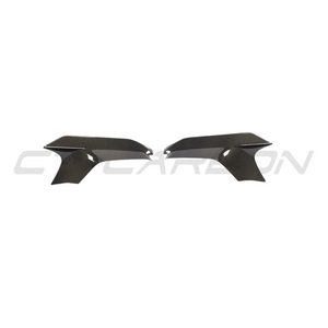 BMW M5 F90 PRE LCI 2017-2020 CARBON FIBRE SPLITTERS - MP STYLE