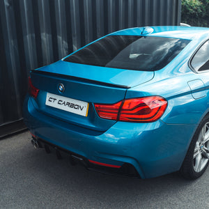 BMW 4 SERIES 2013-2020 F32 GLOSS BLACK FULL KIT (TWIN EXHAUST)