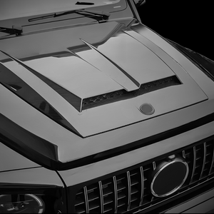 Mercedes G Wagon W464 + G63 Limited Edition Double Scoop Carbon Bonnet