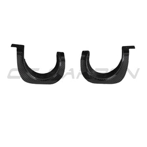 TOYOTA SUPRA A90 2019+ CARBON FIBRE EXHAUST TRIM COVER