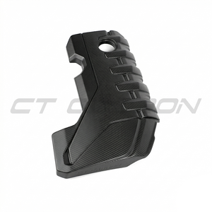 AUDI RS3 8Y 2020+ MATTE CARBON FIBRE ENGINE COVER - CT DESIGN