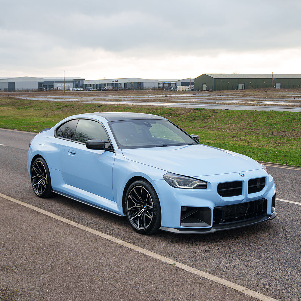 BMW G87 M2 CARBON FIBRE SPLITTER - V5 - CT DESIGN