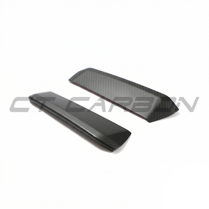AUDI RS3 8Y 2022-2024 MATTE CARBON FIBRE FRONT BUMPER CORNERS - CT DESIGN