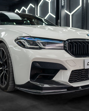 BMW F90 M5 & M5C COMPETITION PRE LCI CARBON FIBRE SPLITTER - 3D STYLE