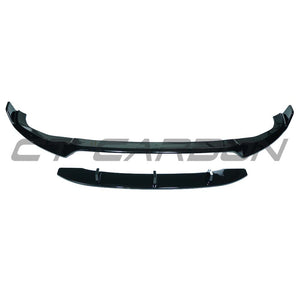 BMW G07 X7 2022+ LCI GLOSS BLACK SPLITTER - V2
