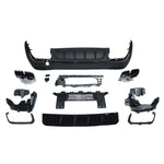 MERCEDES X254 GLC 2023+ REAR DIFFUSER WITH TIPS