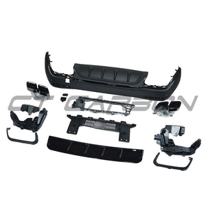 MERCEDES X254 GLC 2023+ REAR DIFFUSER WITH TIPS