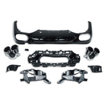 MERCEDES E-CLASS W214 2024+ DIFFUSER WITH TIPS