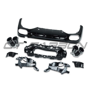 MERCEDES E-CLASS W214 2024+ DIFFUSER WITH TIPS