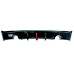 BMW F22/F23 2 SERIES 2014-2020 GLOSS BLACK DUAL EXHAUST DIFFUSER MT STYLE