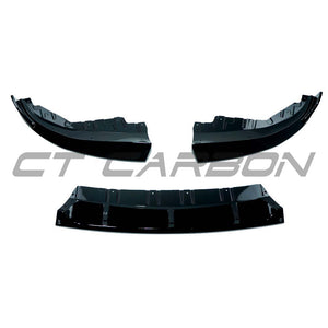 BMW G26 4 SERIES 2021+ GLOSS BLACK 3-PIECE SPLITTER