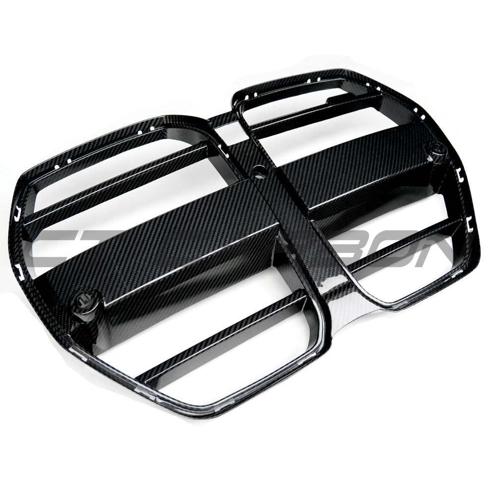 BMW M3/M4 G80/G81/G82/G83 CARBON FIBRE GRILLE - WITHOUT ACC - V3