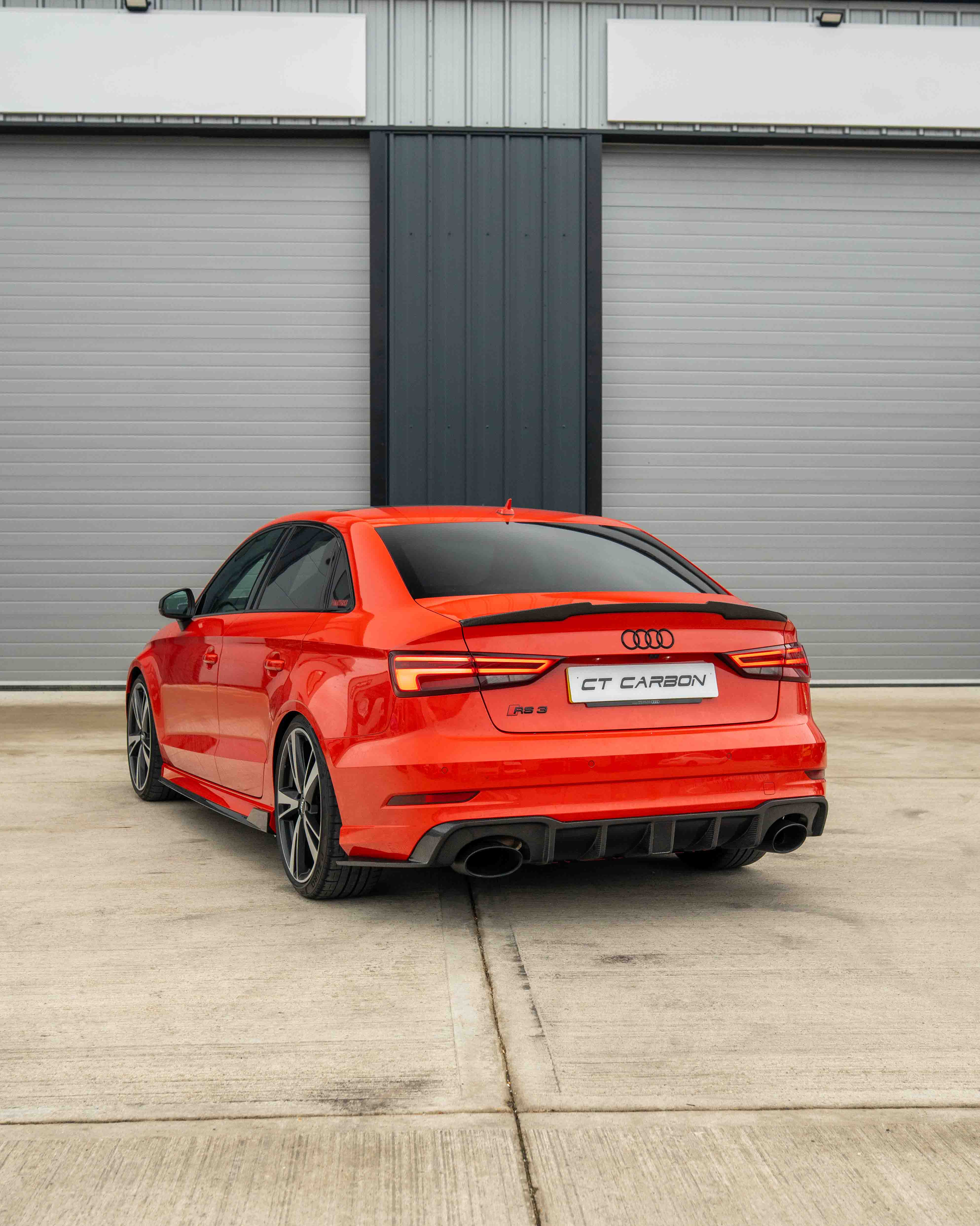 AUDI A3 S3 RS3 8V SALOON CARBON FIBRE SPOILER - V1
