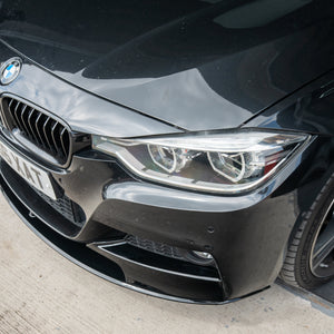 BMW 3 SERIES F30/F31 GLOSS BLACK SPLITTER - V1