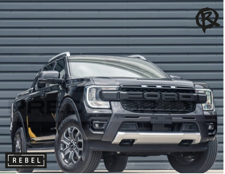 Ford Ranger T9 2023 Grill with White Lights - Wildtrak/XLT
