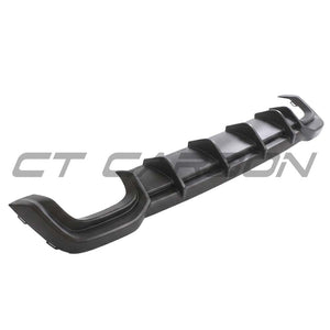 AUDI RS6/RS7 C8 2019+ MATTE CARBON FIBRE DIFFUSER - CT DESIGN