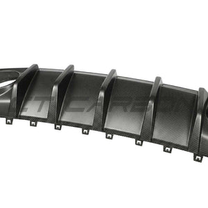 AUDI RS3 8Y 2025+ SALOON MATTE CARBON FIBRE DIFFUSER - CT DESIGN