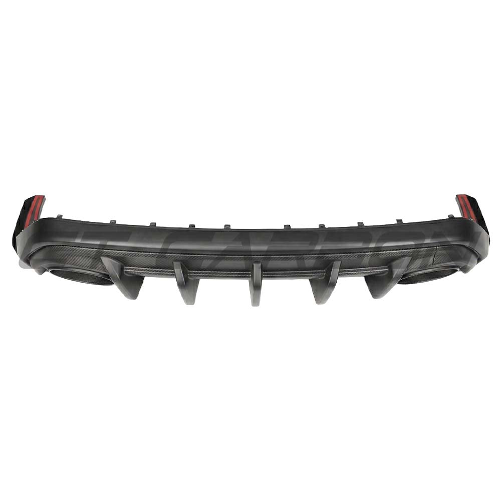 AUDI RS3 8Y 2025+ SALOON MATTE CARBON FIBRE DIFFUSER - CT DESIGN