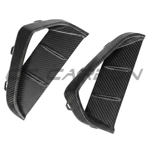AUDI RS3 8Y 2025+ MATTE CARBON FIBRE FRONT BUMPER VENTS- CT DESIGN