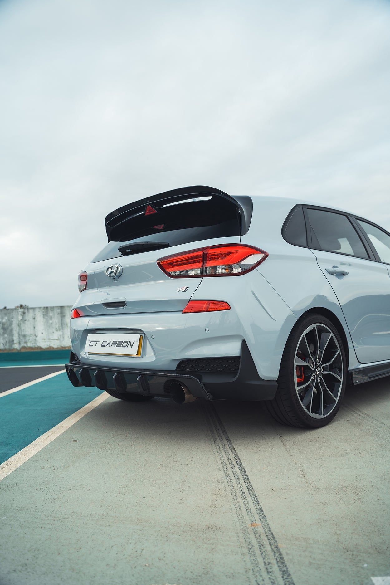 HYUNDAI i30N CARBON FIBRE SPOILER - CT DESIGN