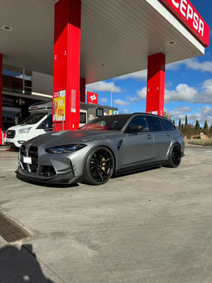 BMW M3/M4 (G80 G81 G82 G83) 2021+ CARBON FIBRE FRONT BUMPER CANARDS