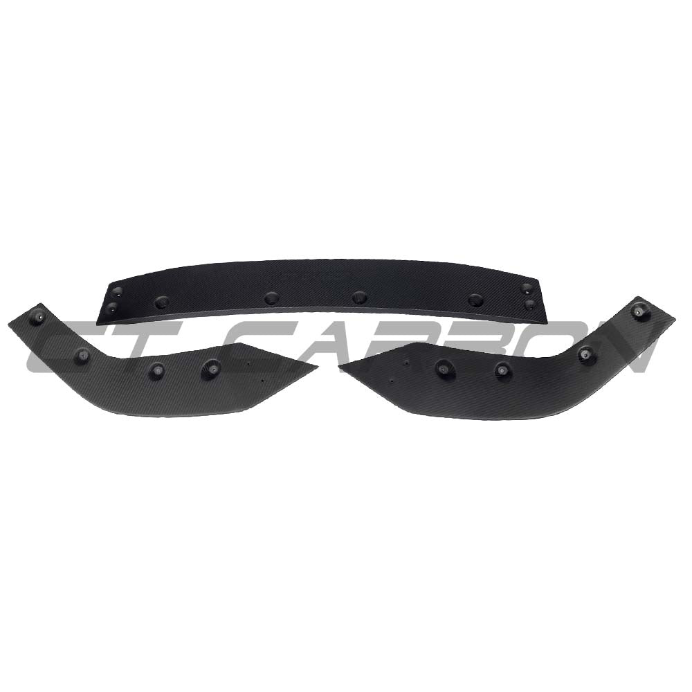 AUDI RS6/RS7 C8 2019+ MATTE DRY CARBON FIBRE SPLITTER - CT DESIGN