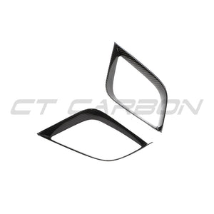 PORSCHE 911 991.2 GTS 2017-2019 CARBON FIBRE BUMPER TRIM-Accessories-CT CARBON-CT Carbon - High-quality carbon fiber and gloss black aerodynamic parts for premium sports and luxury vehicles.