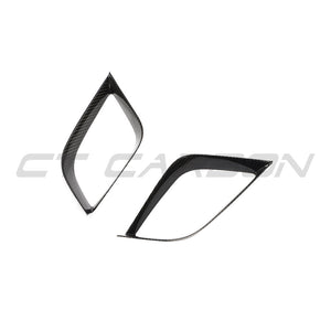 PORSCHE 911 991.2 GTS 2017-2019 CARBON FIBRE BUMPER TRIM-Accessories-CT CARBON-CT Carbon - High-quality carbon fiber and gloss black aerodynamic parts for premium sports and luxury vehicles.