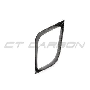 PORSCHE 911 991.2 GTS 2017-2019 CARBON FIBRE BUMPER TRIM-Accessories-CT CARBON-CT Carbon - High-quality carbon fiber and gloss black aerodynamic parts for premium sports and luxury vehicles.