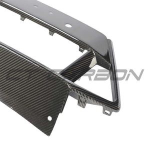 BMW F95 X5M/F96 X6M PRE-LCI 2020-2023 CARBON FIBRE LOWER GRILLE TRIM