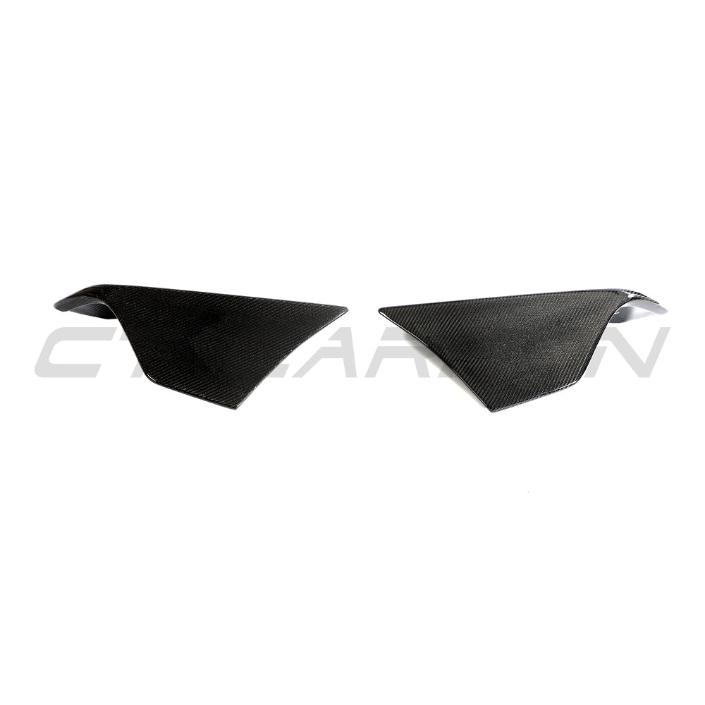 TOYOTA SUPRA 2019+ A90 CARBON FIBRE FRONT BUMPER CORNERS
